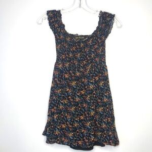 GYPSIES & MOONDUST FLORAL SPRING BABY DOLL DRESS SIZE XS